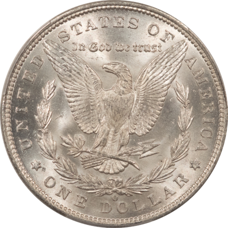 Morgan Dollars 1887-O $1 MORGAN DOLLAR – PCGS MS-63, BLAST WHITE!