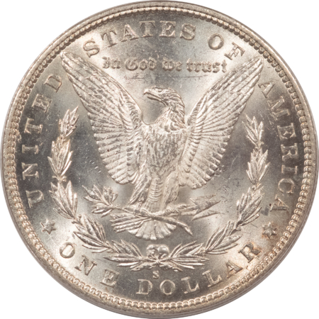 Morgan Dollars 1887-S $1 MORGAN DOLLAR – PCGS MS-63, FLASHY CHOICE!