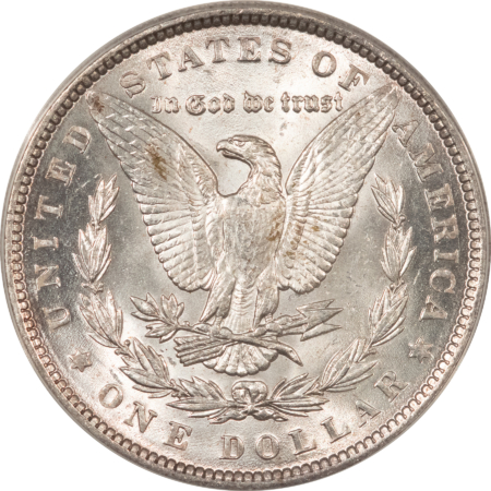 Morgan Dollars 1889 $1 MORGAN DOLLAR – ANACS MS-62, FLASHY!