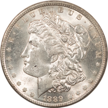 Morgan Dollars 1889 $1 MORGAN DOLLAR – UNCIRCULATED, WHITE!