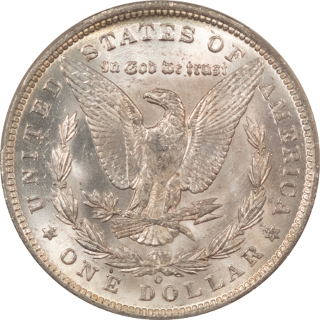 CAC Approved Coins 1890-O $1 MORGAN DOLLAR – CACG MS-60, CAC! FLASHY WHITE!