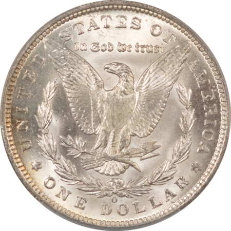 Dollars 1890-O MORGAN DOLLAR, CACG MS-61, ORIGINAL, FLASHY & PQ! CAC!