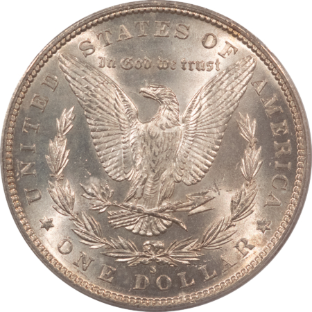 Morgan Dollars 1890-S $1 MORGAN DOLLAR – ICG MS-65, ATTRACTIVE!