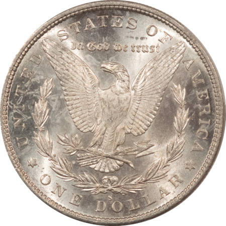 Morgan Dollars 1891-S $1 MORGAN DOLLAR – PCGS MS-63, BLAZING LUSTROUS!