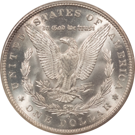 CAC Approved Coins 1892-O $1 MORGAN DOLLAR – NGC MS-63, BLAST WHITE, WELL-STRUCK, PQ++ CAC APPROVED