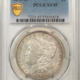 Morgan Dollars 1889-CC $1 MORGAN DOLLAR – PCGS F-15, NICE ORIGINAL! CARSON CITY!