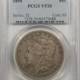 Morgan Dollars 1894-S $1 MORGAN DOLLAR – PCGS MS-63, FRESH & PREMIUM QUALITY!