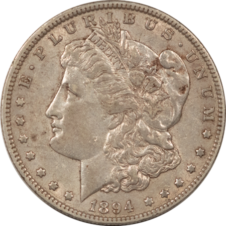 Morgan Dollars 1894-O $1 MORGAN DOLLAR – PLEASING CIRCULATED EXAMPLE! WITH LUSTER!