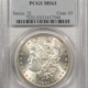 Morgan Dollars 1895-S $1 MORGAN DOLLAR – PCGS AU-55, BLAST WHITE! KEY-DATE!