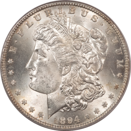 Morgan Dollars 1894-S $1 MORGAN DOLLAR – PCGS MS-63, FRESH & PREMIUM QUALITY!