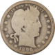 Barber Quarters 1914-S BARBER QUARTER – KEY-DATE, STRONG DETAILS MINOR REVERSE RIM BUMP!