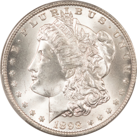 Morgan Dollars 1898-O $1 MORGAN DOLLAR – PCGS MS-65, PREMIUM QUALITY!