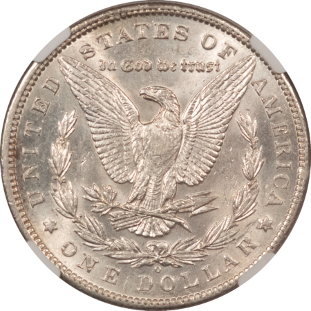 Morgan Dollars 1899-O $1 MORGAN DOLLAR VAM-6 MICRO O – NGC AU-58, TOP 100, SCARCE IN THIS GRADE