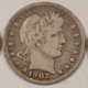 Barber Quarters 1905-O BARBER QUARTER – CIRCULATED, LOW GRADE, BETTER DATE