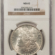 Morgan Dollars 1902-O $1 MORGAN DOLLAR – NGC MS-65, BLAST WHITE!