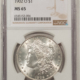 Morgan Dollars 1901-O $1 MORGAN DOLLAR – NGC MS-65, BLAST WHITE!