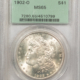 Morgan Dollars 1903 $1 MORGAN DOLLAR – NGC MS-65, MOSTLY WHITE GEM! FRESH!