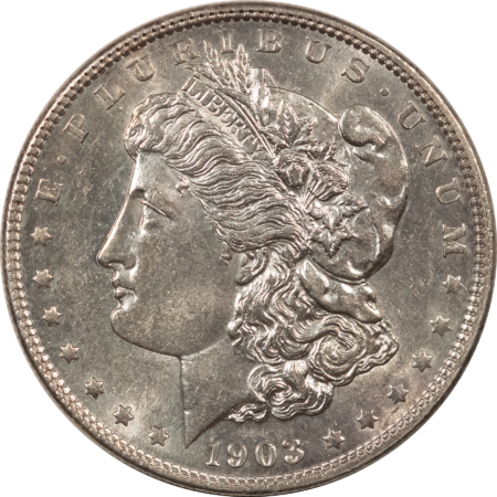 Morgan Dollars 1903 $1 MORGAN DOLLAR – HIGH GRADE, VIRTUALLY UNCIRCULATED W/ REFLECTIVE FIELDS!