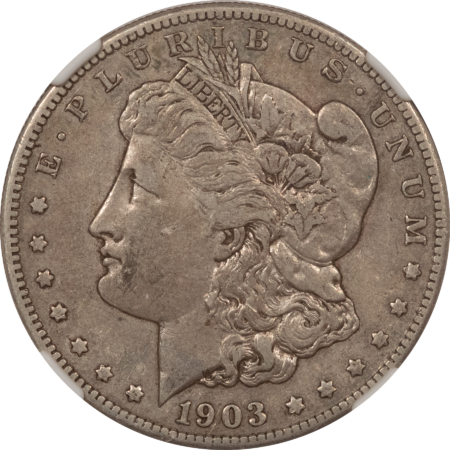 Morgan Dollars 1903-S $1 MORGAN DOLLAR MICRO S, VAM-2 SMALL S – NGC XF-40 TOP 100 TOUGH VARIETY