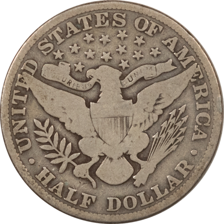 Barber Halves 1915 BARBER HALF DOLLAR – NICE PLEASING CIRCULATED EXAMPLE, KEY-DATE!