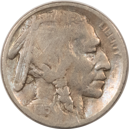 Buffalo Nickels 1915-S BUFFALO NICKEL – FINE+ DETAILS CLEANED!