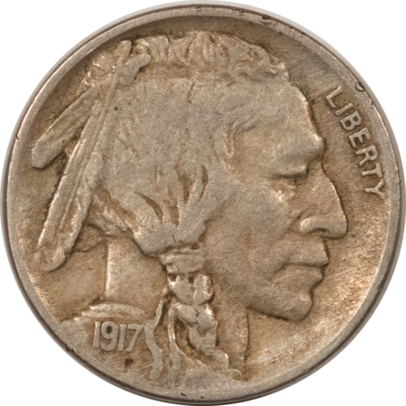 Buffalo Nickels 1917 BUFFALO NICKEL – HIGH GRADE EXAMPLE!