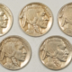 Buffalo Nickels 1920-S 1931-S BUFFALO NICKELS LOT/2, HIGH GRADE CIRC EXAMPLE, SOME MINOR ISSUES!