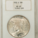 CAC Approved Coins 1897-O $1 MORGAN DOLLAR – NGC MS-63, FRESH, PQ CHOICE, CAC APPROVED!