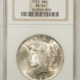 New Certified Coins 1922-S $1 PEACE DOLLAR – NGC MS-63, CHOICE & PRETTY!