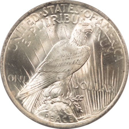 New Certified Coins 1923 $1 PEACE DOLLAR – PCGS MS-65, GEM FRESH WHITE & PREMIUM QUALITY!