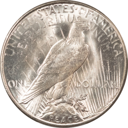 New Certified Coins 1923-S $1 PEACE DOLLAR – PCGS MS-64 BLAZING WHITE!