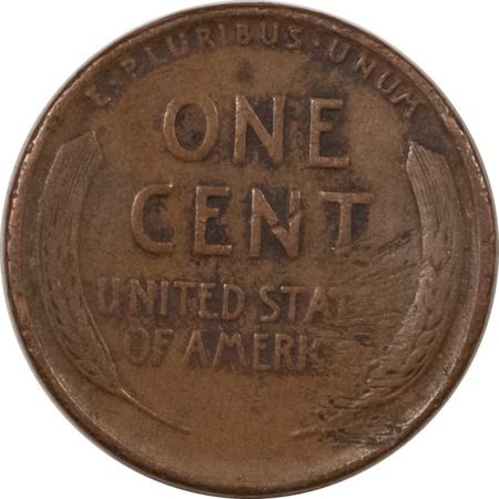 Lincoln Cents (Wheat) 1924-D LINCOLN CENT – FINE DETAILS BUT WITH REVERSE DAMAGE!