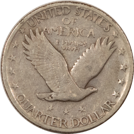 New Store Items 1924-S STANDING LIBERTY QUARTER – VF+ BUT TYPICAL SOFT DATE!