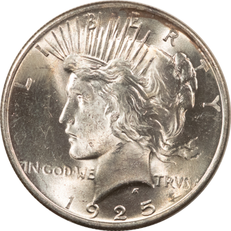 New Store Items 1925 $1 PEACE DOLLAR – FLASHY UNCIRCULATED!