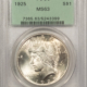 New Certified Coins 1923 $1 PEACE DOLLAR – NGC MS-64, PREMIUM QUALITY! GEM LOOK!