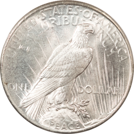 New Certified Coins 1925 $1 PEACE DOLLAR – PCGS MS-65, PREMIUM QUALITY!