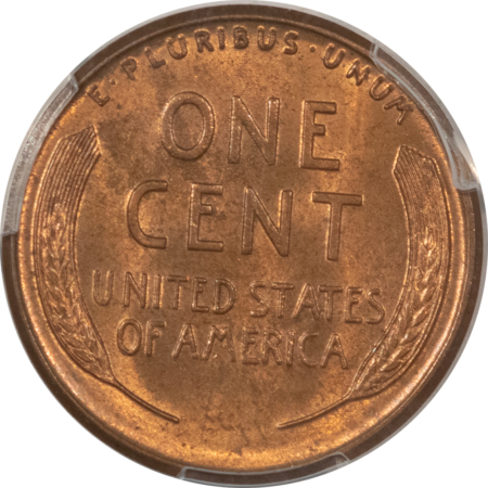 Lincoln Cents (Wheat) 1925-S LINCOLN CENT – PCGS MS-64 RB, FRESH WITH ORIGINAL LUSTER! TOUGH DATE!