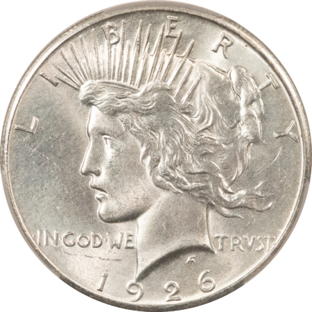 Peace Dollars 1926 $1 PEACE DOLLAR – PCGS MS-63