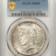 Peace Dollars 1935 $1 PEACE DOLLAR – PCGS MS-64, ORIGINAL & LUSTROUS!