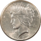 New Store Items 1926-D $1 PEACE DOLLAR – UNCIRCULATED, FLASHY BUT COUNTER MARK