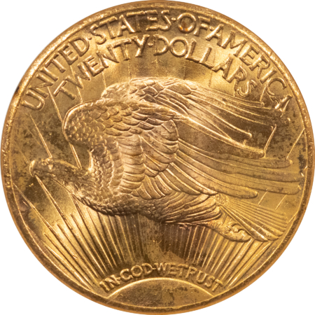 $20 1927 $20 ST GAUDENS GOLD DOUBLE EAGLE – NGC MS-65, FLASHY, GEM BU!