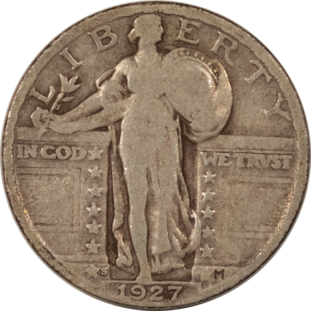 New Store Items 1927-S STANDING LIBERTY QUARTER – VERY GOOD REVERSE CORROSION!