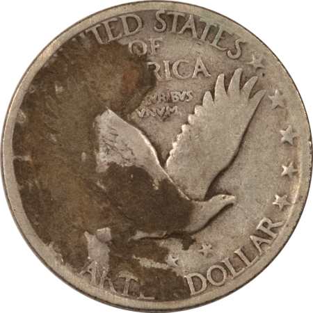 New Store Items 1927-S STANDING LIBERTY QUARTER – VERY GOOD REVERSE CORROSION!