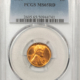 Lincoln Cents (Wheat) 1943-S STEEL LINCOLN CENT – PCGS MS-66, LOOKS 67! PREMIUM QUALITY!