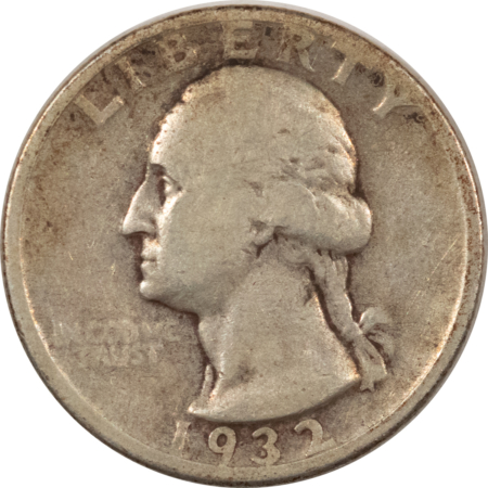 New Store Items 1932-D WASHINGTON QUARTER – PLEASING CIRCULATED EXAMPLE, KEY-DATE!