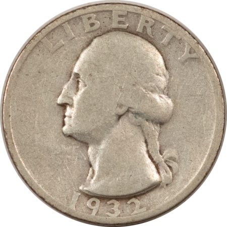 New Store Items 1932-S WASHINGTON QUARTER – NICE PLEASING CIRCULATED EXAMPLE, KEY-DATE!