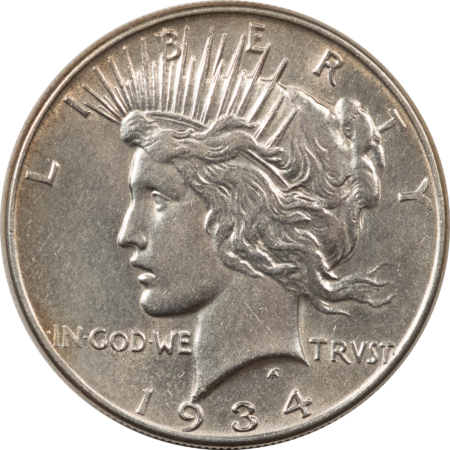 New Store Items 1934 $1 PEACE DOLLAR – HIGH GRADE EXAMPLE!