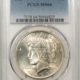 New Certified Coins 1926-D $1 PEACE DOLLAR – PCGS MS-65, ORIGINAL SATINY, WHITE GEM!