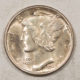 Mercury Dimes 1934 MERCURY DIME – HIGH GRADE NEARLY UNCIRCULATED LOOKS CHOICE!