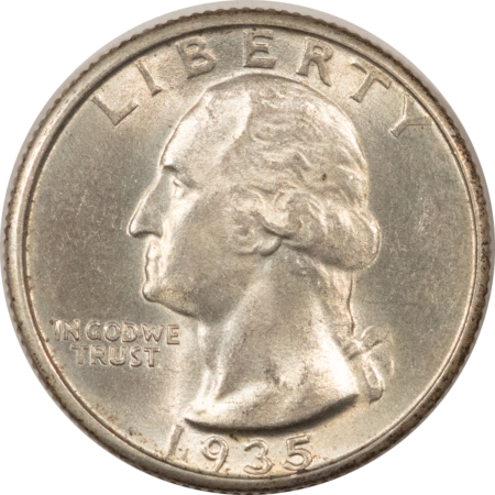 New Store Items 1935 WASHINGTON QUARTER – FRESH CHOICE BRILLIANT UNCIRCULATED!